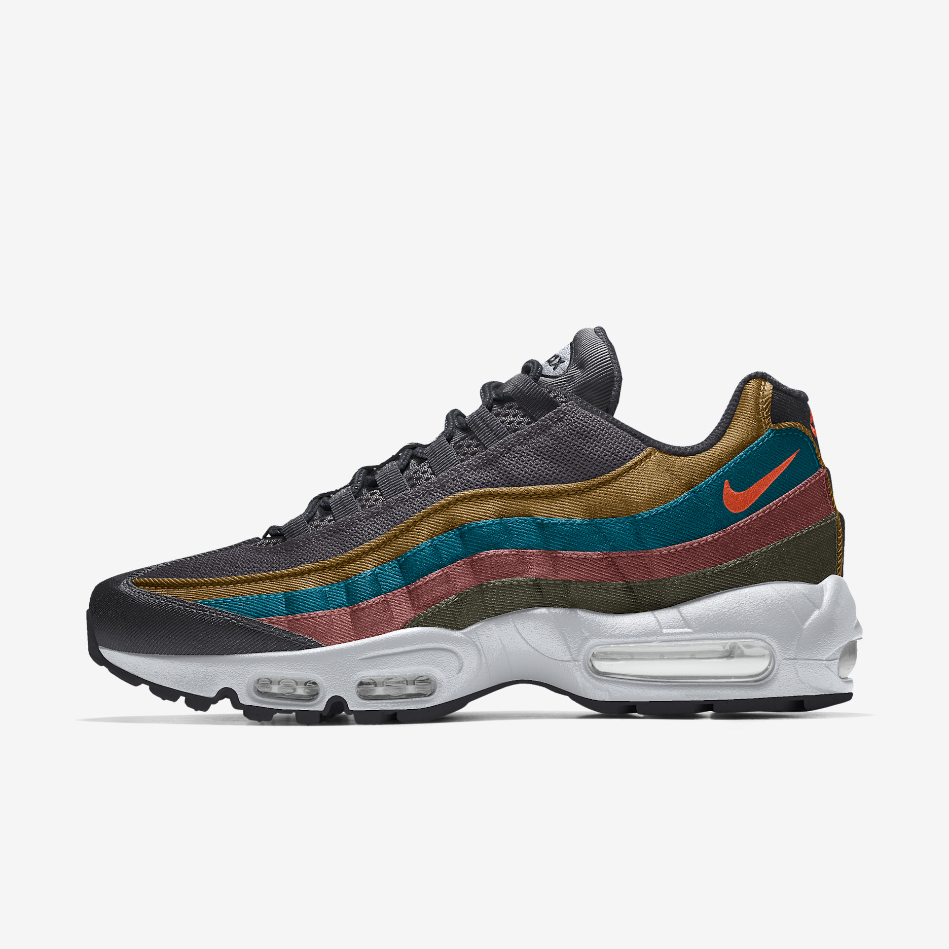 Nike Air Max 95 By You Custom Men's Shoe. Nike.com Nike Air Max 95 By You Custom Men's Shoe. Nike.com